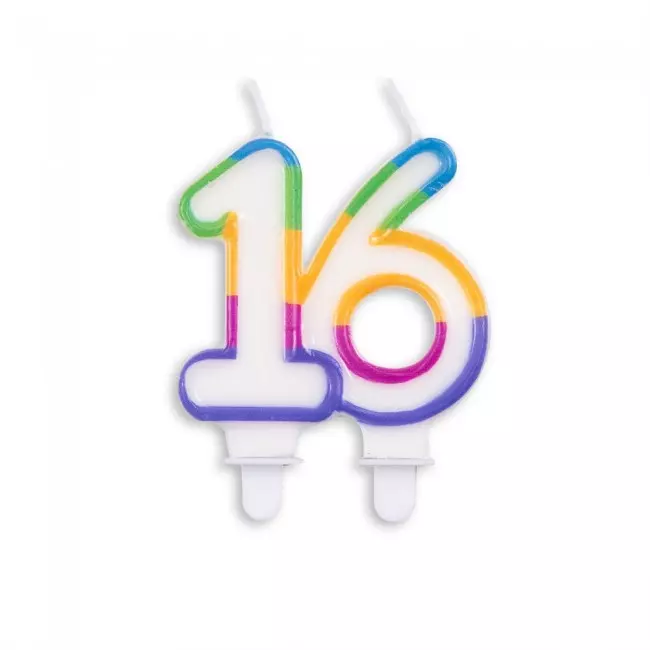 Kakelys 16 år multicolor