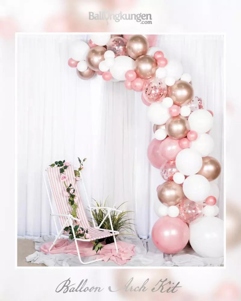 Balloon Arch Kit - Rose Gold