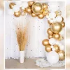 Balloon Arch Kit - Gold/Chrome