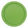 Papptallerken limegrønn 23cm 8pk