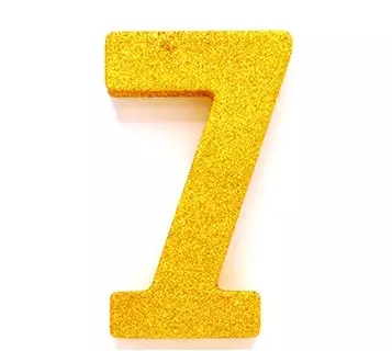 Borddekorasjon 7 gull