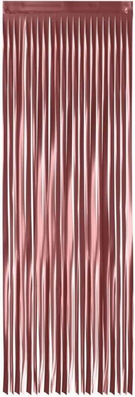 Fringe curtain rose gold 1x2,40m