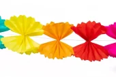 Bow papirgirlander 4m