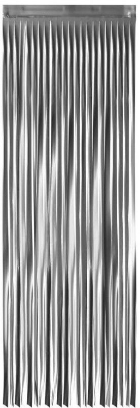 Fringe curtain silver 1x2,40m