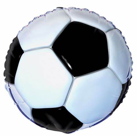 3D fotball folieballong