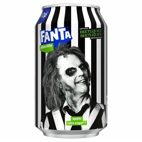 Fanta beetlejuice afterlife zero sugar 330ml