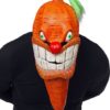 Oversized carrot full head mask latex