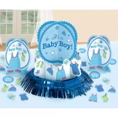 Baby boy table decoration kit