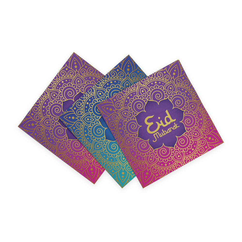 Eid mubarak servietter 20pk