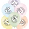 Birthday daisy ballonger 6pk