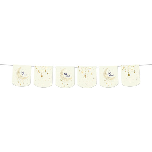 Bunting garland 'Eid Mubarak' - 6 meters