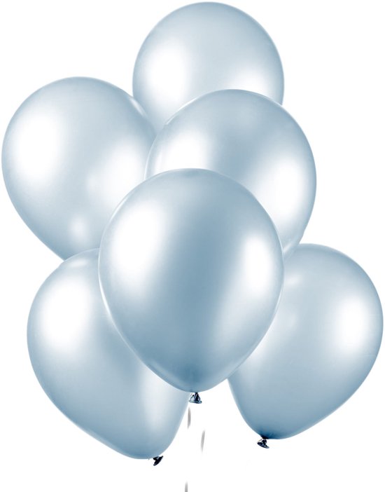 Pearl light blue ballonger 10 pk