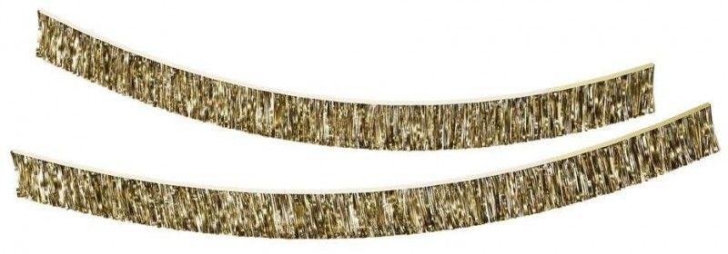 Tinsel garlang gold 15cm høy