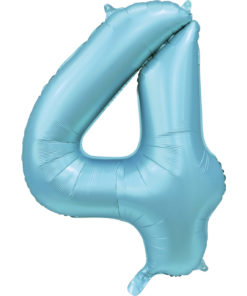 Tallballong 4 satin light blue 86 cm