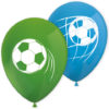 Fotballballonger grønn/blå 8pk