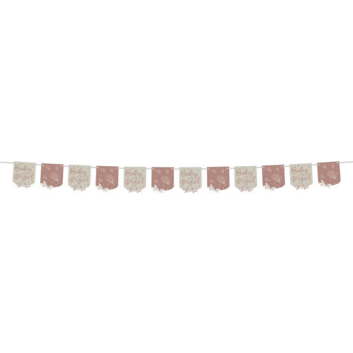 Flagg Banner Blooming Baby Girl 6 meter