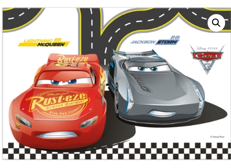 Cars plastduk 120x180cm