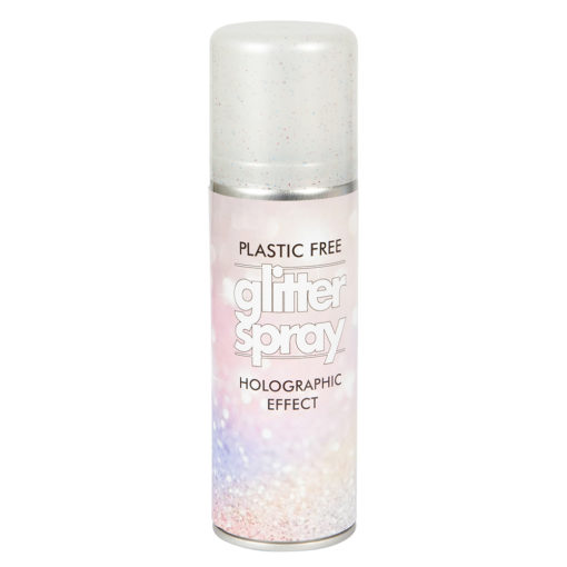 Glitter hårspray holografisk