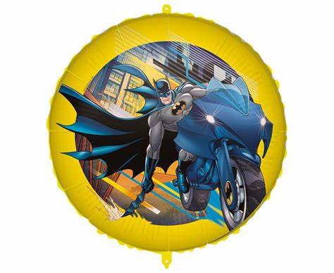 Folieballong Batman rund