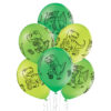 Dinosaurer pastel ballonger 6pk