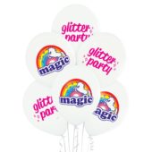 Magical unicorn pastel ballonger 6pk