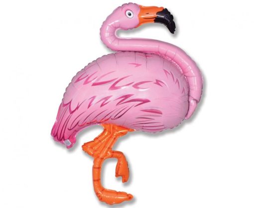 Flamingo folieballong 110cm