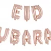 Ballongord EID MUBARAK rosegull