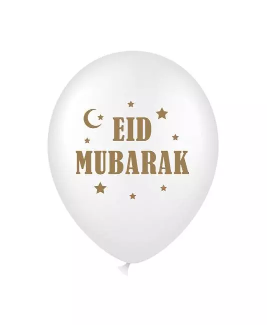Ballonger Eid mubarak 6pk