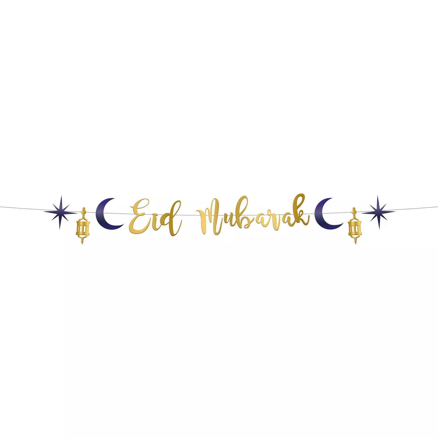 Letter garland ‘Eid Mubarak’  1,5 meter