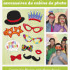 Photoprops Konfettibursdag 10pk