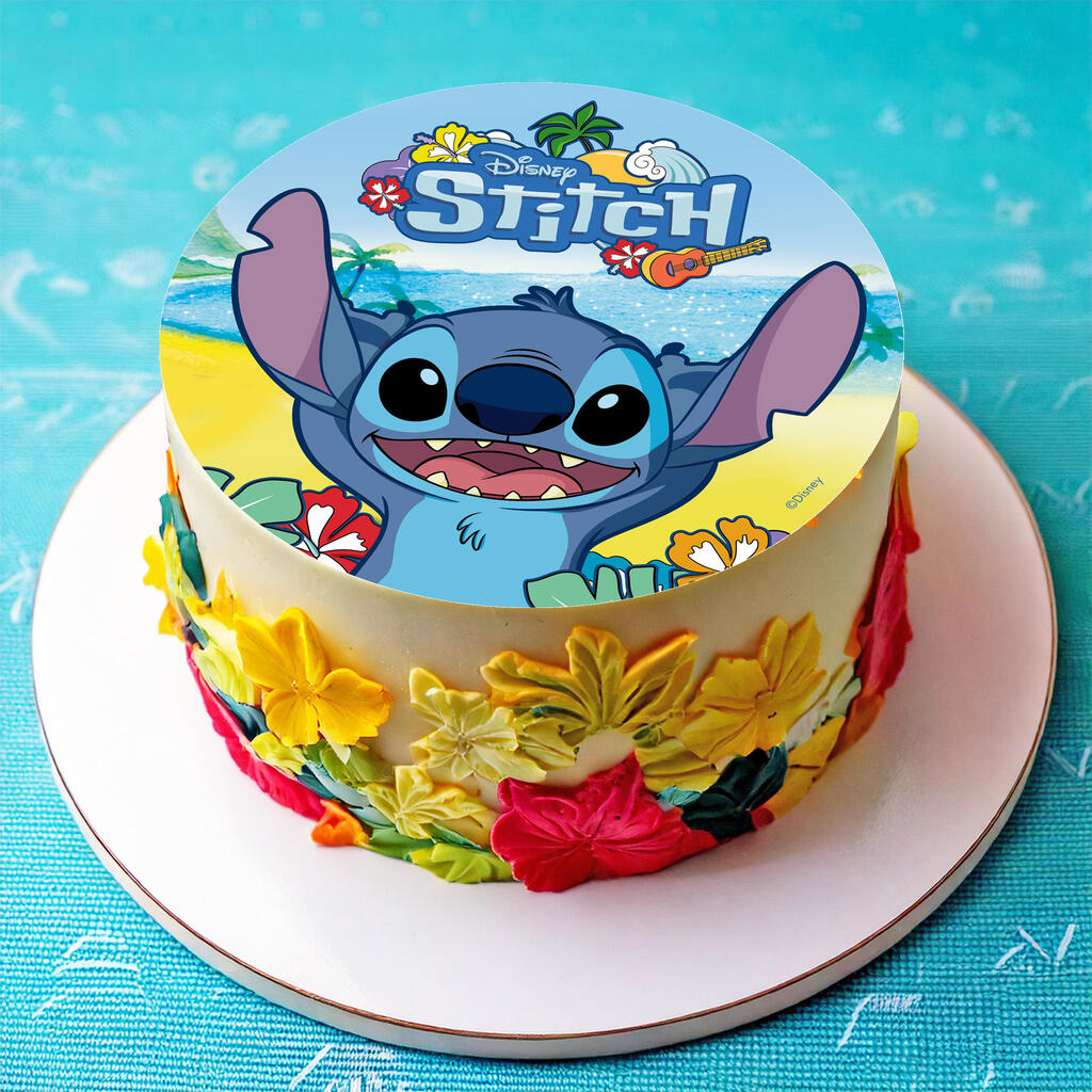 Stitch kakeskilt 20cm