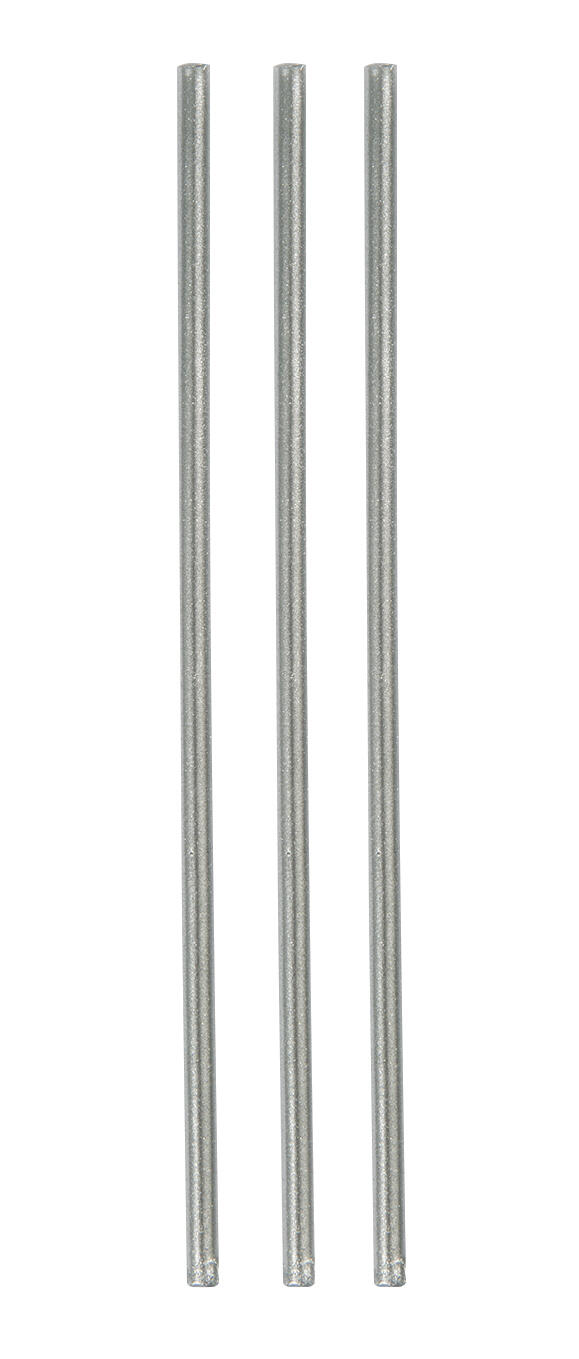 Sølv stjerneskudd kakelys 18pk