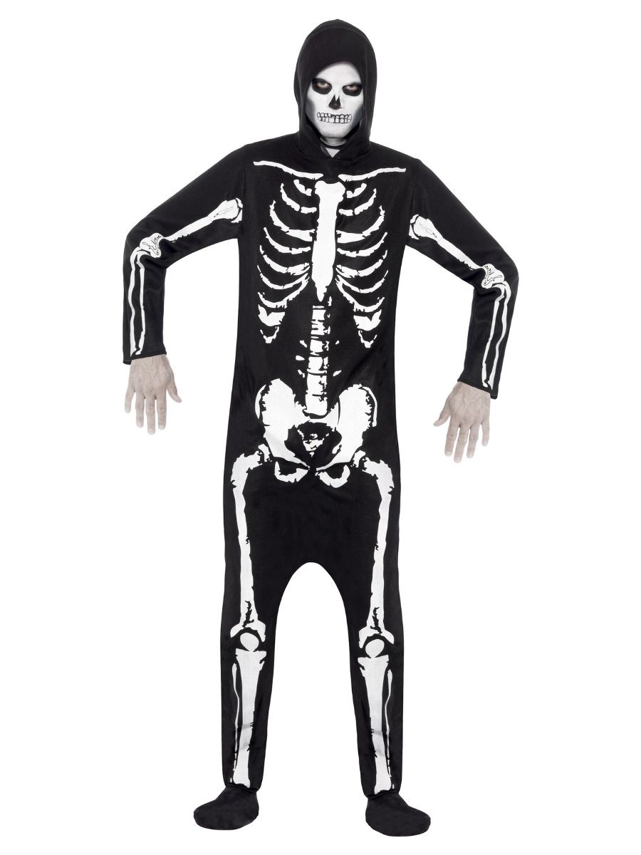 Skjelettdrakt skeleton suit S