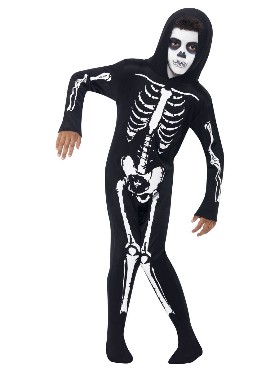 Skeleton costume M (7-9 år)