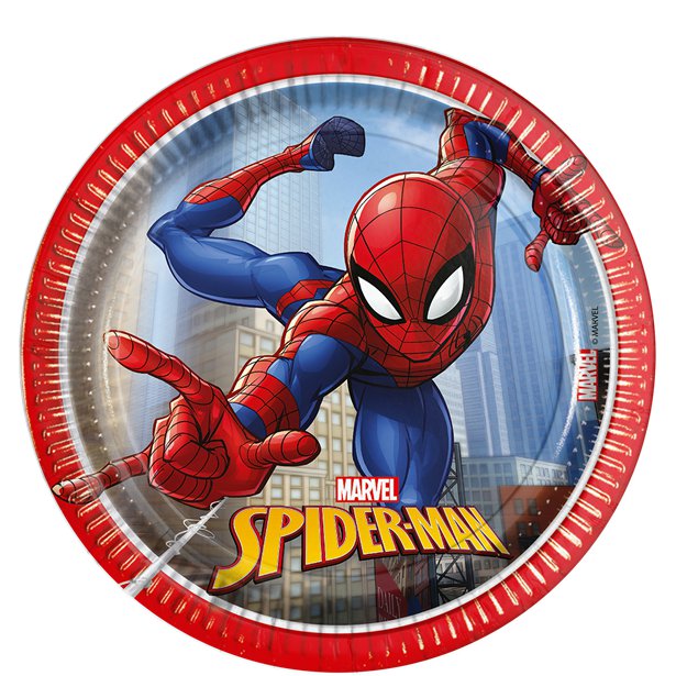 Spiderman crime fighter fat 18cm 8 pk