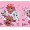 Plastduk LOL Surprise Glitterati 120x180cm