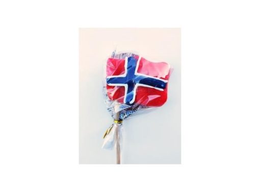 Norske flagg kjærlighet 50gr