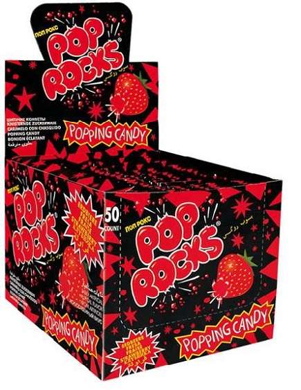 POP ROCKS Strawberry Popping Candy 7g