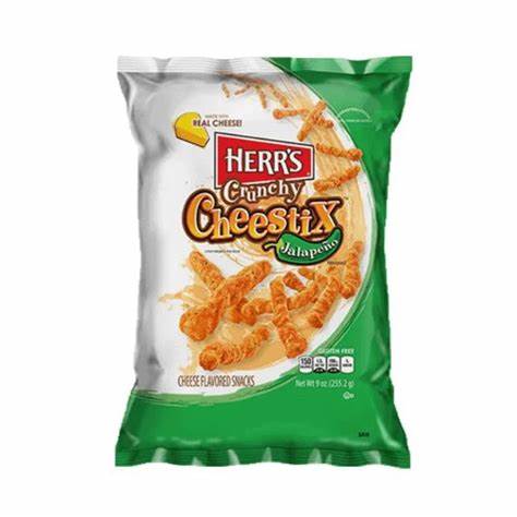 Herr's Jalapeno crunchy cheese stick 227g