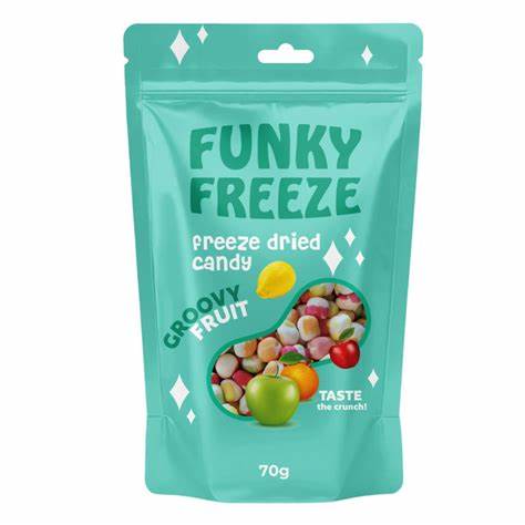 Freeze dried candy funky freeze groovy fruit 70g