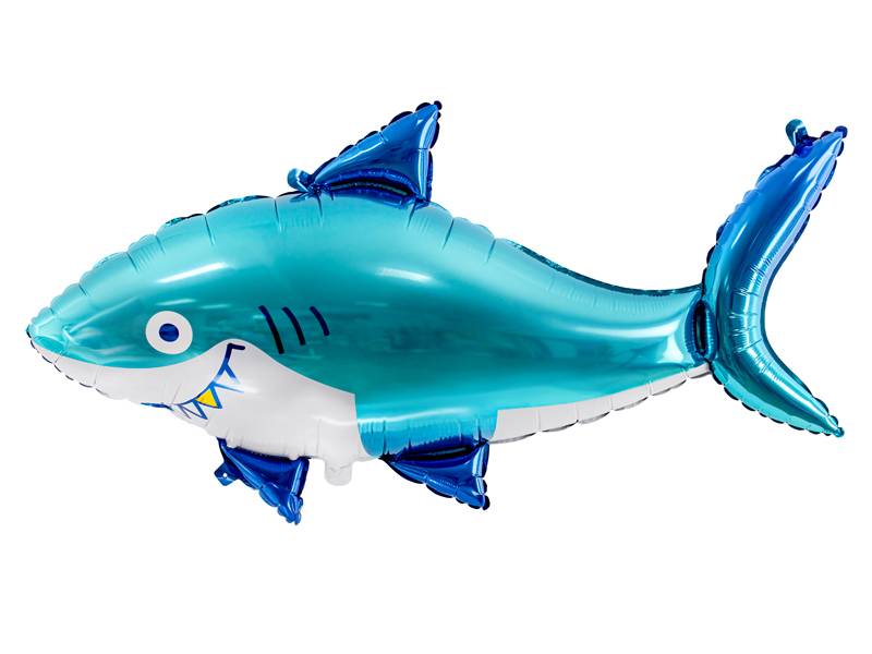 Folieballong Shark 102x62cm