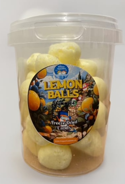 Freeze dried lemon balls 35g