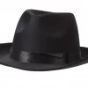 Gangsterhatt svart