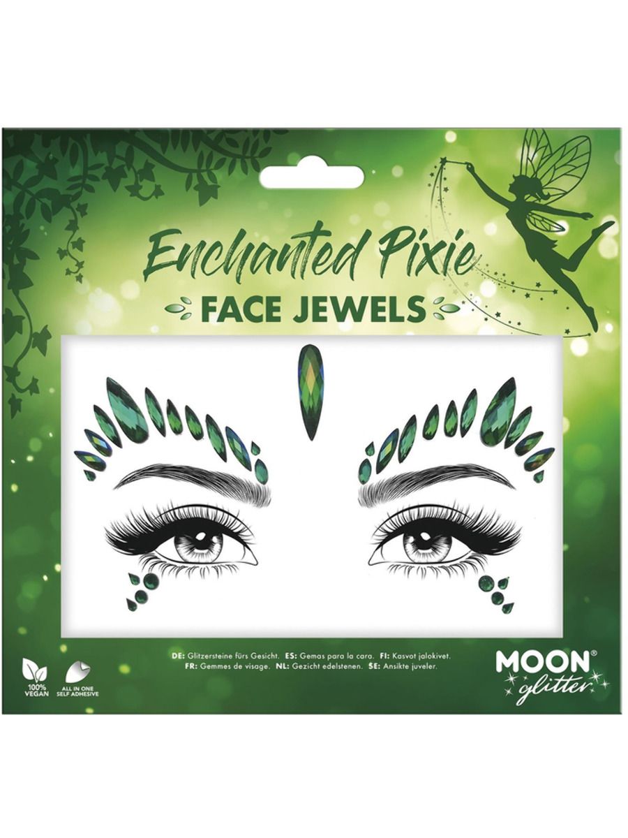 Face jewels enchanted pixie