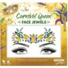 Face jewels carnival queen