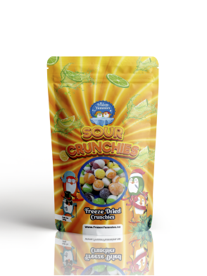 Freeze dried sour chrunchies 100g