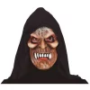 Vinyl hooded halloweenmaske