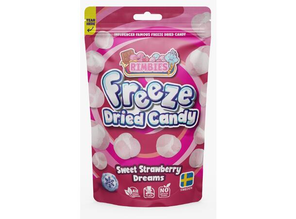 Freeze dried candy Sweet Strawberry