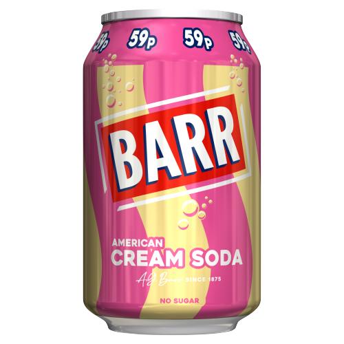 Barr american cream soda 33 cl