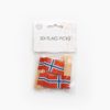 Flaggpicks Norge 50pk